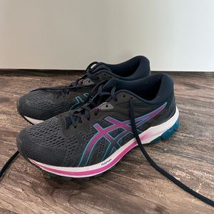 Midnight Blue ASICS GT-1000 10 Running Shoes in 10 Wide